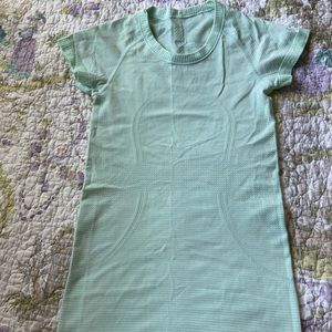 Mint Green Lululemon shirt